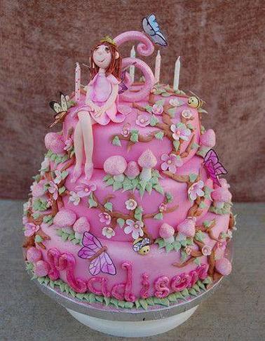 princess fairy birthday cake
