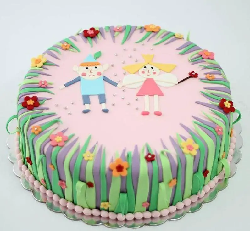 princess holly birthday cake