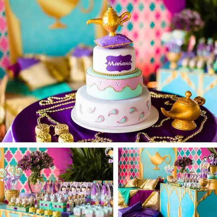 princess jasmine birthday cake ideas