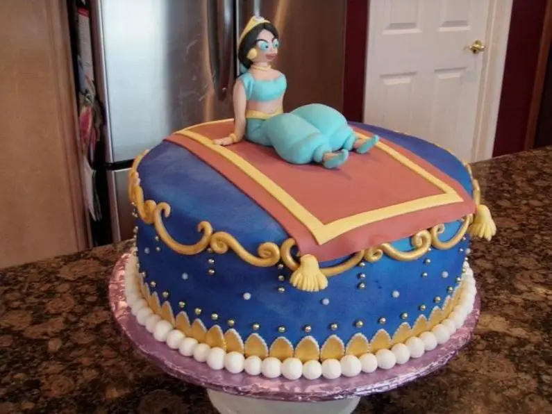 princess jasmine birthday cake ideas
