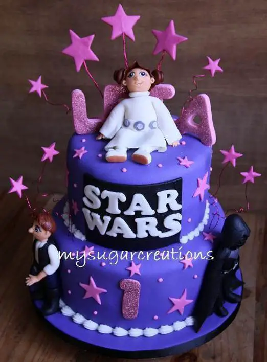 princess leia birthday cake