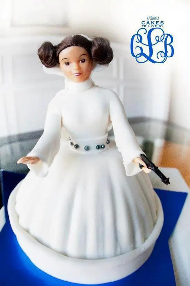 princess leia birthday cake