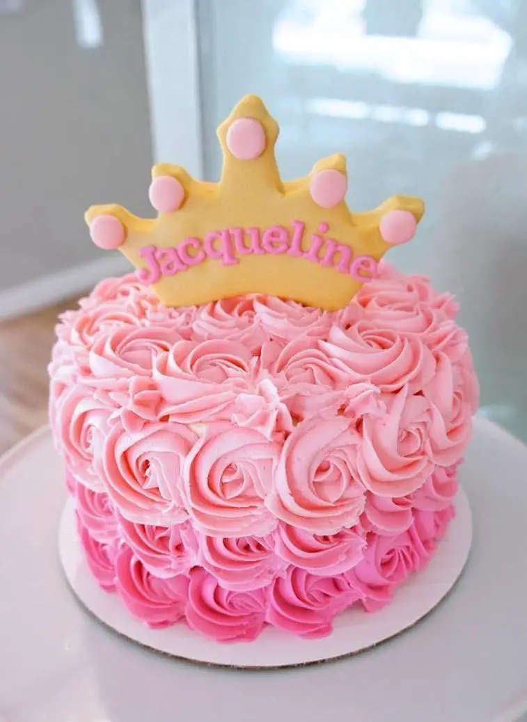 princess themed birthday cakes