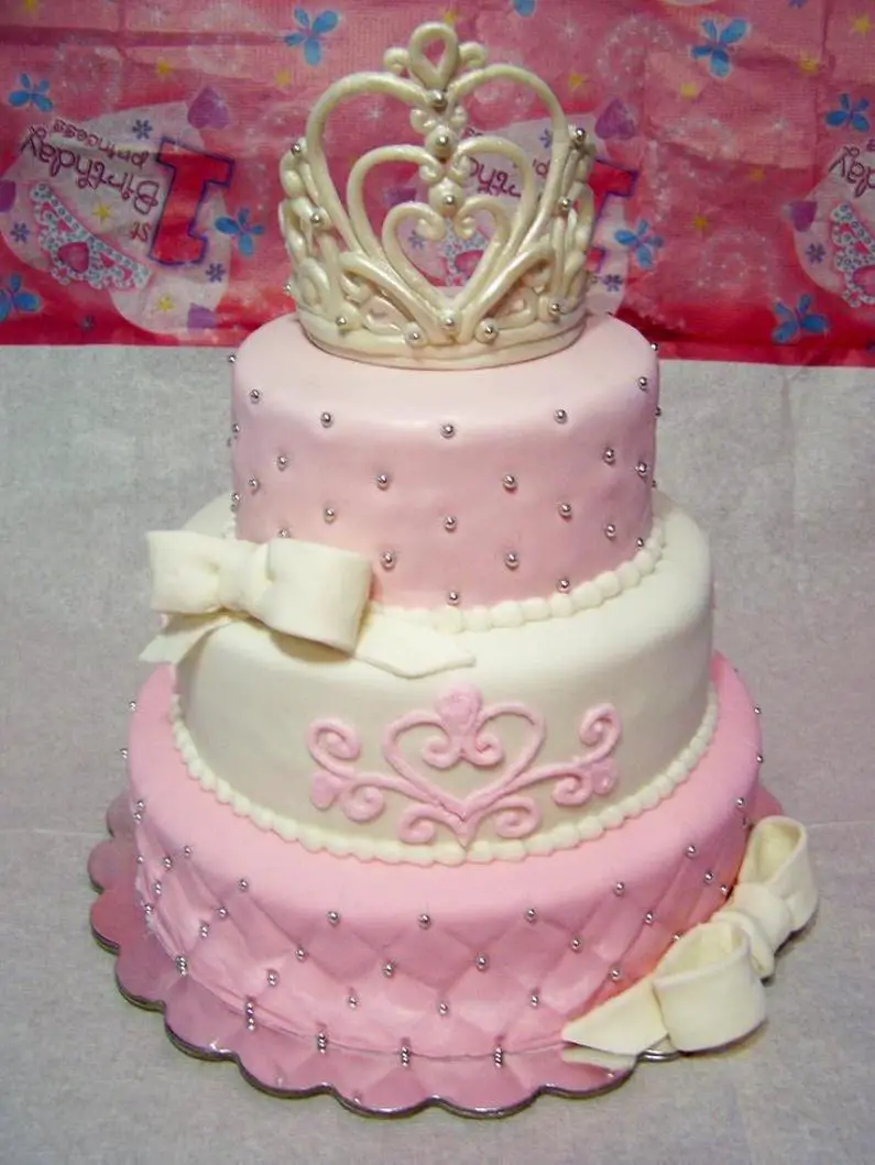 princess themed birthday cakes