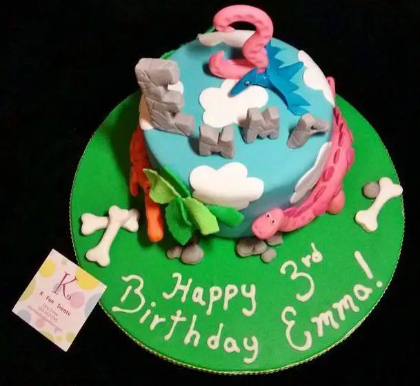 pterodactyl birthday cake