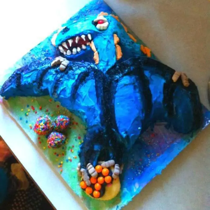 pterodactyl birthday cake