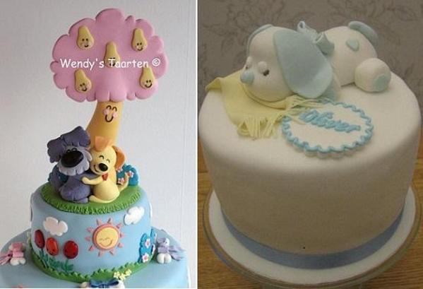 puppy dog birthday cake designs