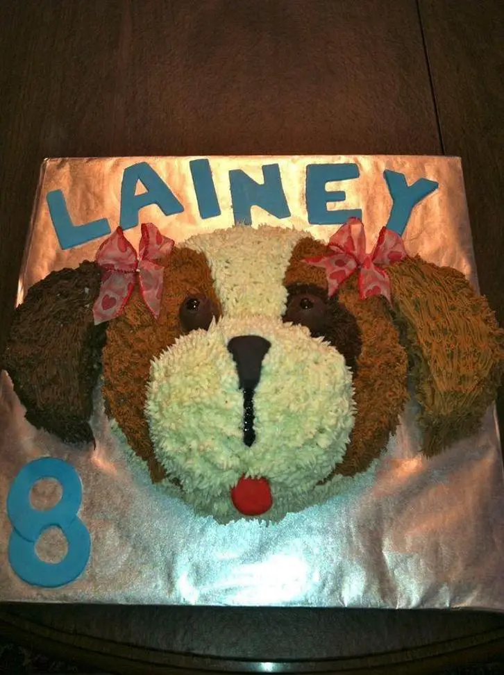 puppy dog birthday cake designs