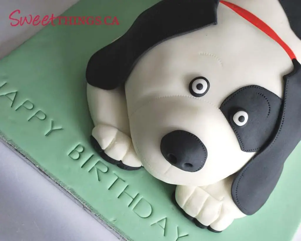 puppy dog birthday cake designs