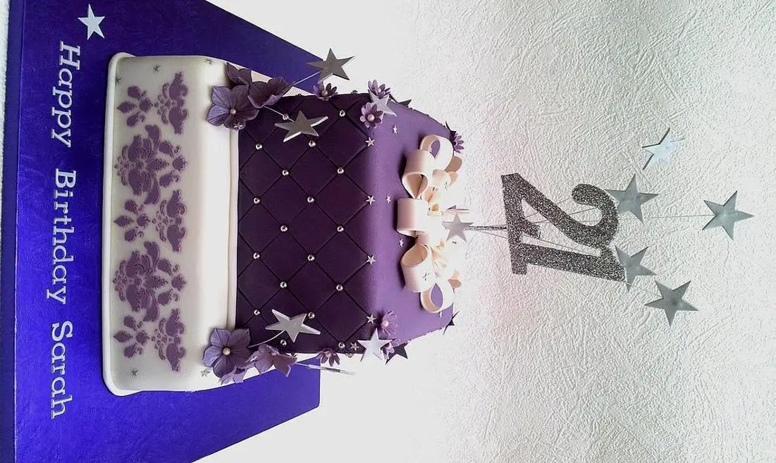 purple-and-silver-birthday-cakes