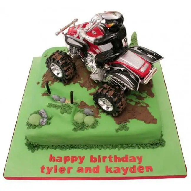 quad birthday cake
