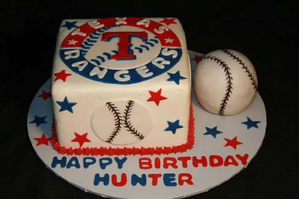 rangers birthday cake