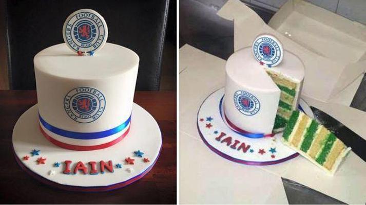 rangers birthday cake