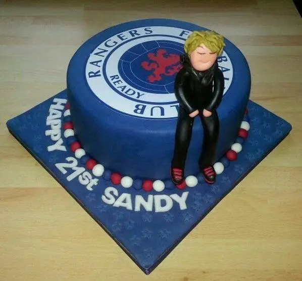 rangers birthday cake
