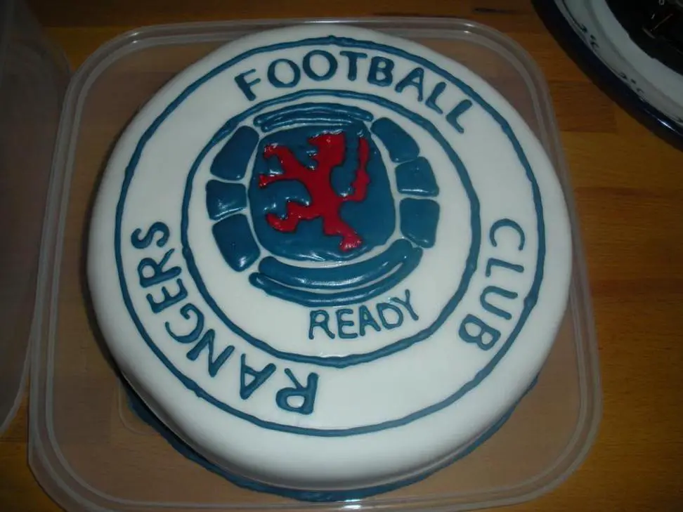 rangers birthday cake