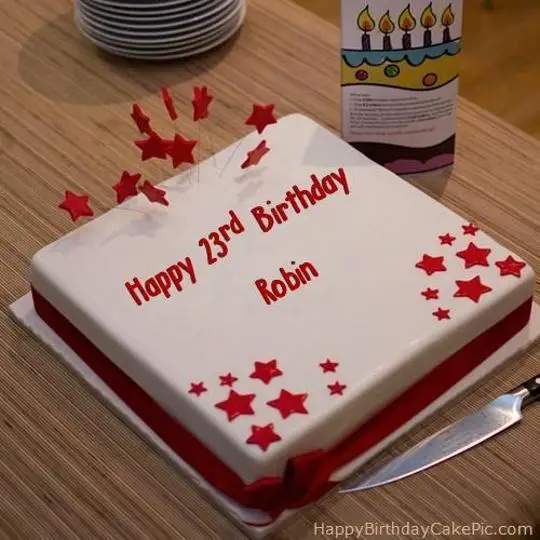 red robin birthday cake