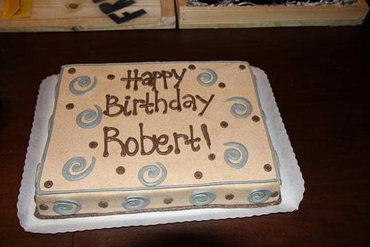 Robert Birthday Cake