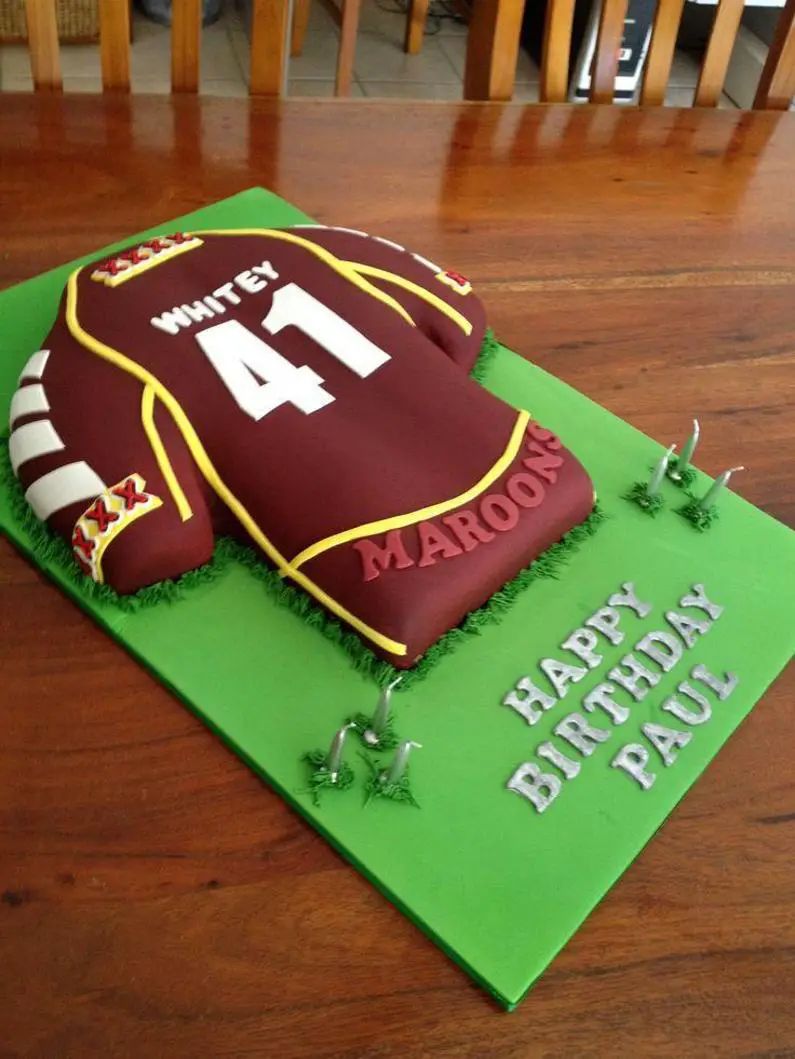 rugby league birthday cakes