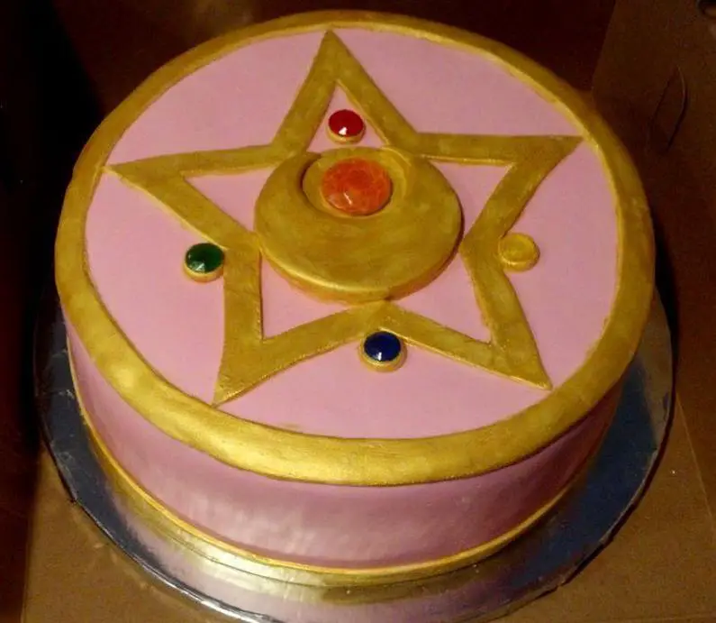 sailor moon birthday cake