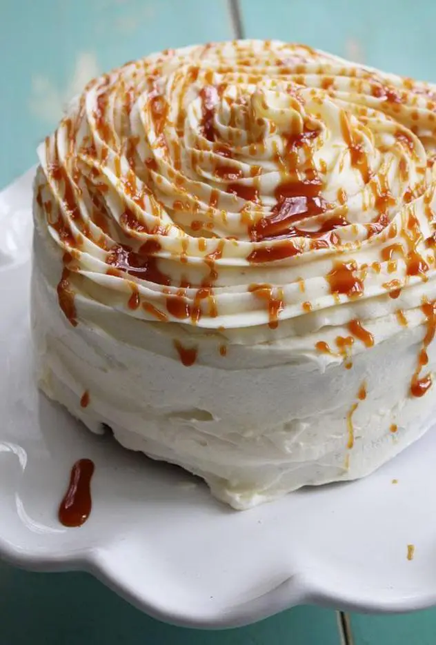 salted caramel birthday cake