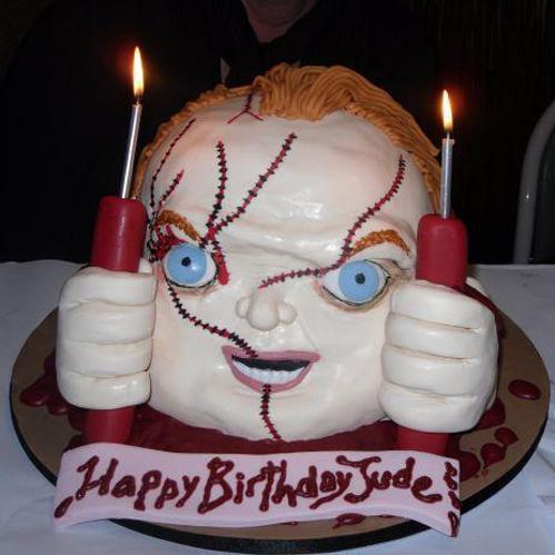 scary birthday cakes