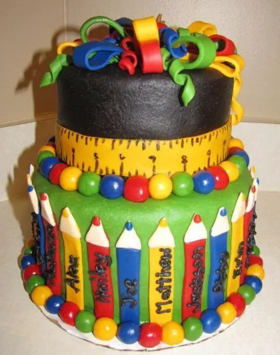 school birthday cake ideas