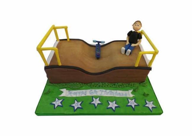 scooter birthday cakes