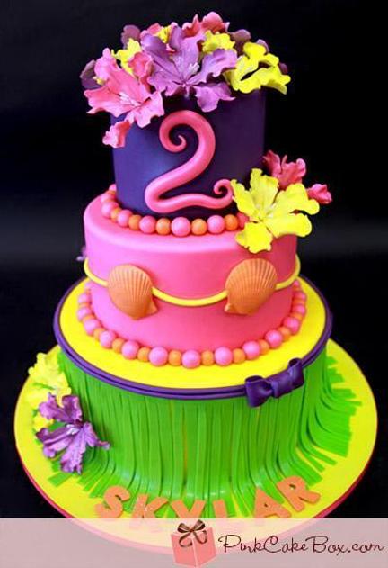 second birthday cakes