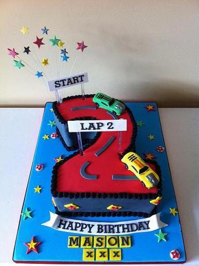 second birthday cakes