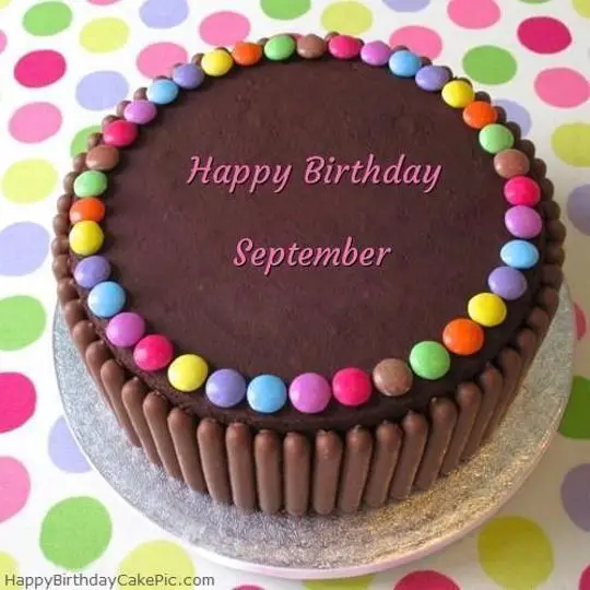 september birthday cakes