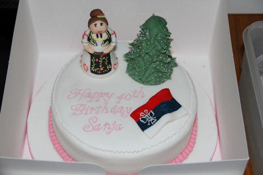 serbian birthday cake