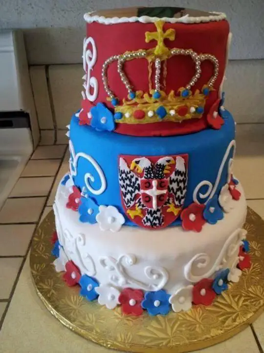 serbian birthday cake