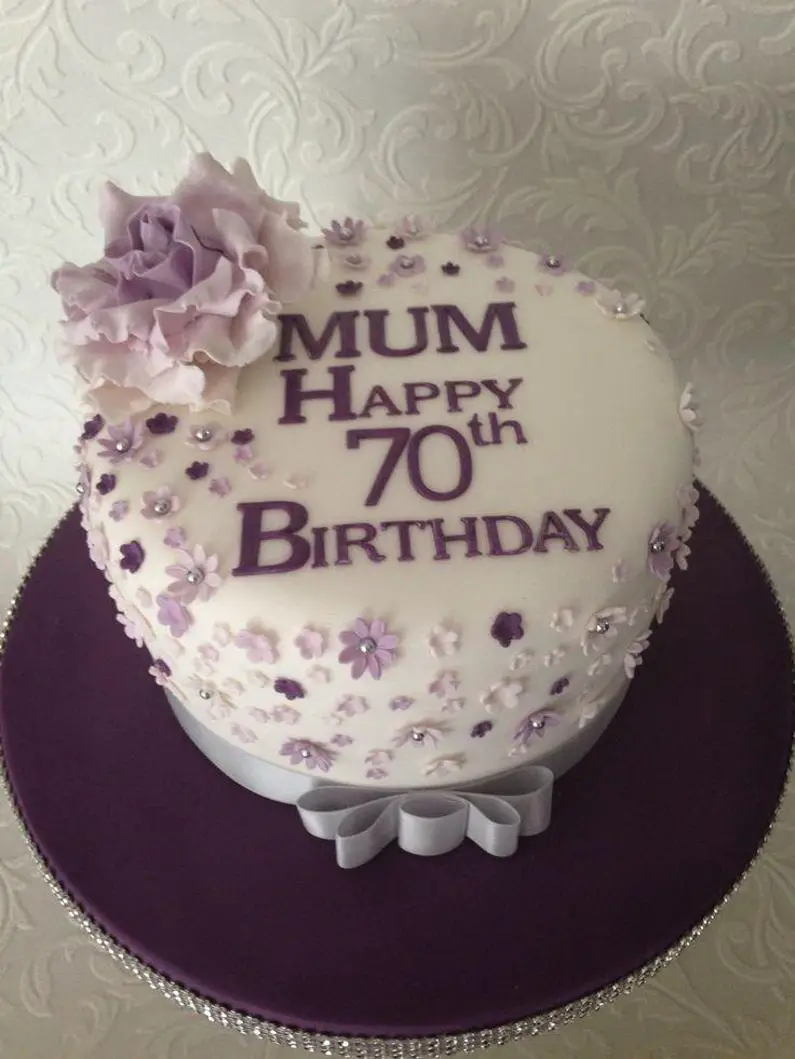 seventy birthday cakes