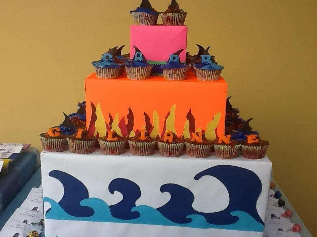 sharkboy and lavagirl birthday cake