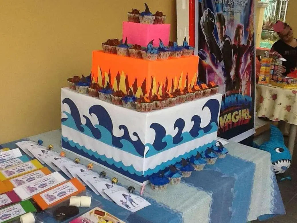 sharkboy and lavagirl birthday cake