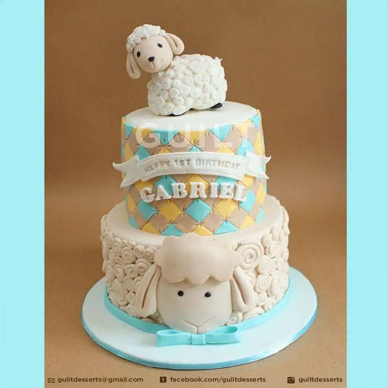 sheep cakes birthday