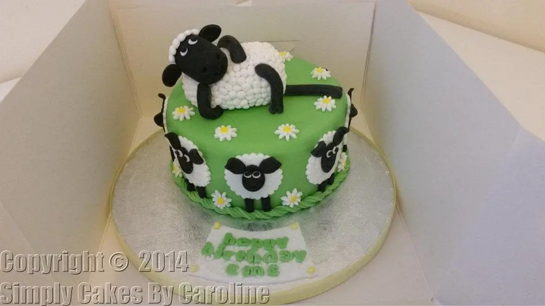 sheep cakes birthday