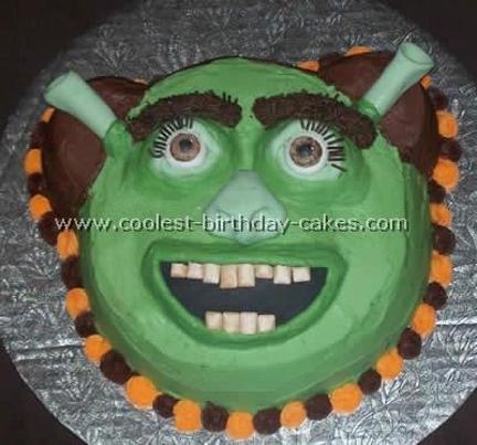 shrek birthday cakes