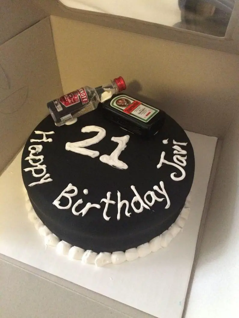 simple 21st birthday cakes