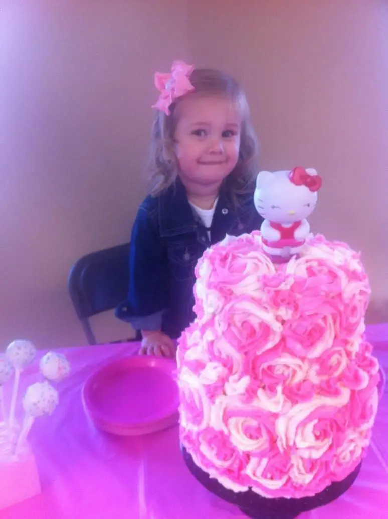 simple hello kitty birthday cakes