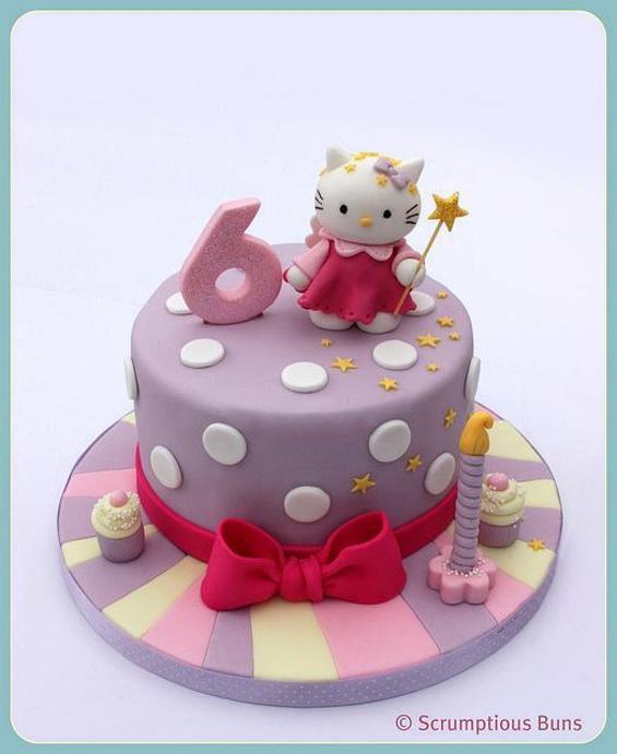 simple hello kitty birthday cakes