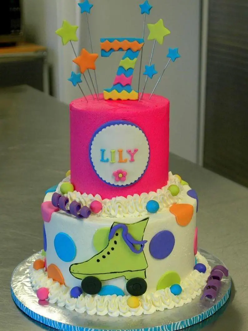skating birthday cakes