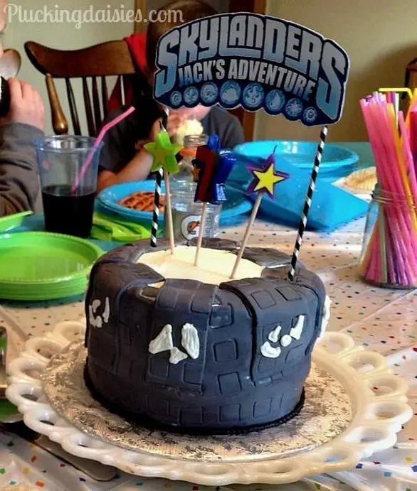skylanders birthday cake topper