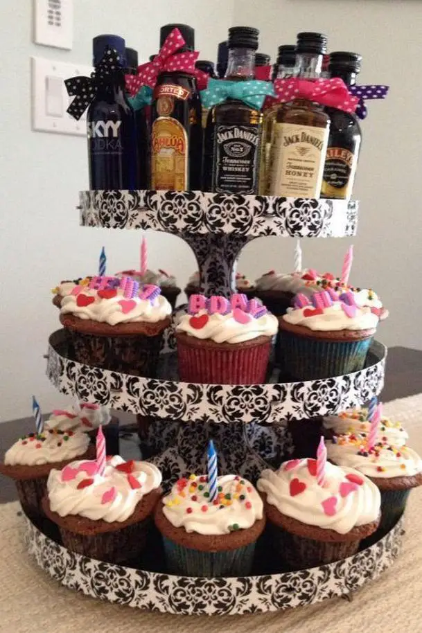 small 21st birthday cakes