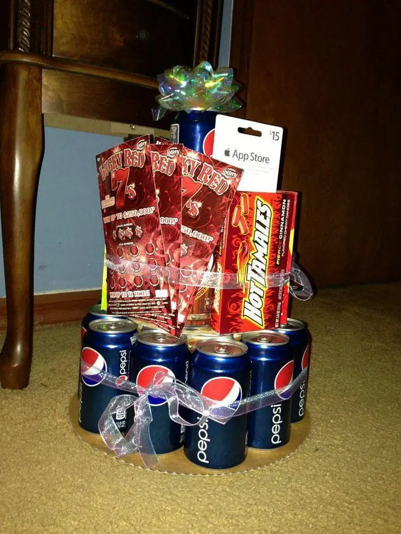 soda can birthday cake