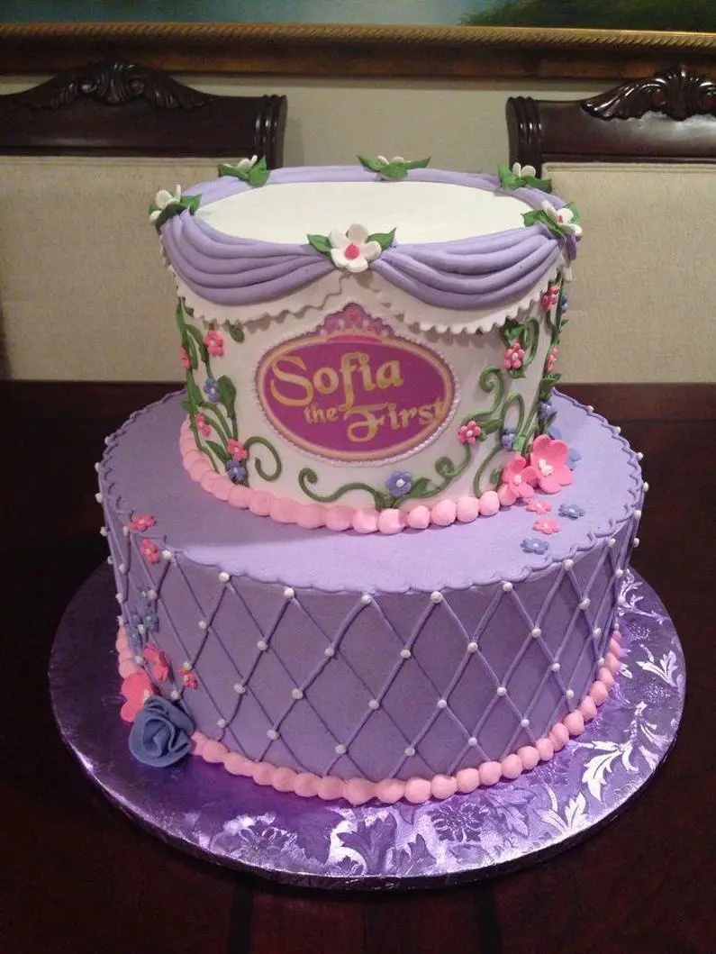 sophie the first birthday cake