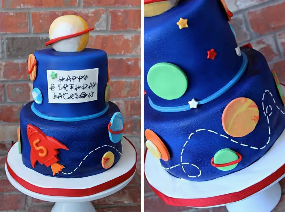 space birthday cakes