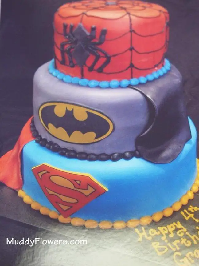 spiderman birthday cakes for boys