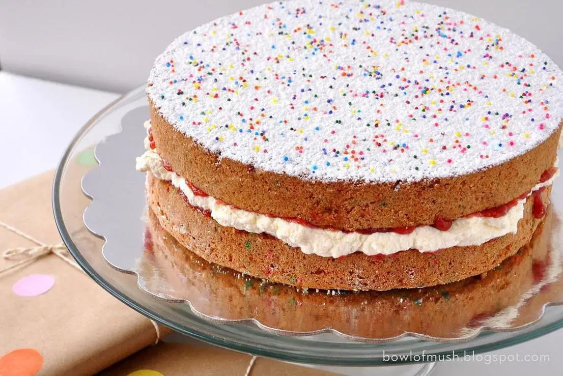 sponge for birthday cake
