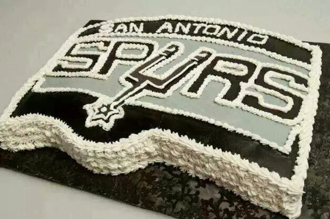 spurs birthday cake
